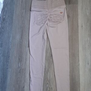 Pink workout pants